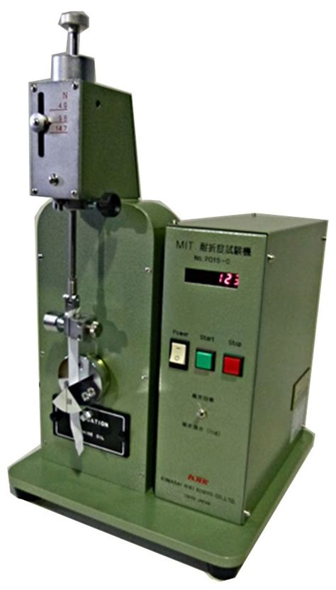 MIT Folding Tester mfg|mit folding endurance tester.